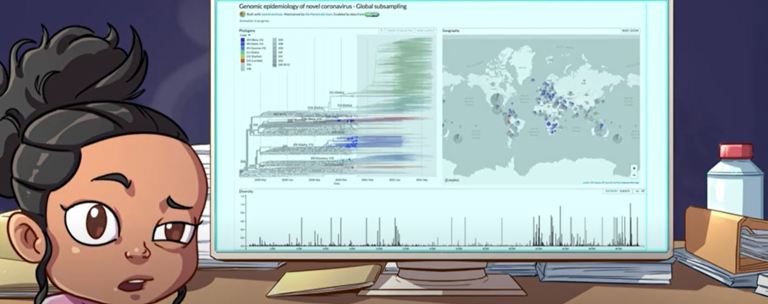 Covid Animation Esr